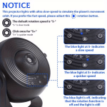 12 in 1 constellation and planetary arium projector usb power supply, modern space themed night light with aurora effect, suitable for bedrooms, suitable for teenagers and adults, adjustable display settings