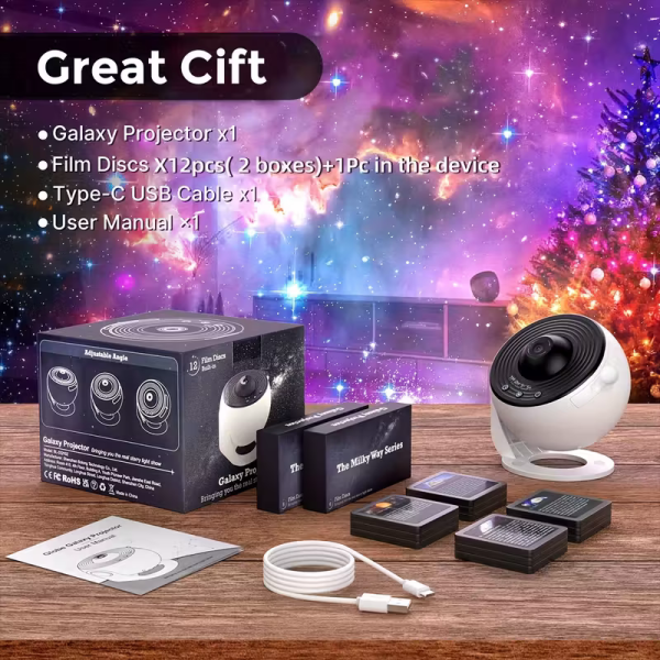 12 in 1 constellation and planetary arium projector usb power supply, modern space themed night light with aurora effect, suitable for bedrooms, suitable for teenagers and adults, adjustable display settings 12 in 1 constellation and planetary arium projector usb power supply, modern space themed night light with aurora effect, suitable for bedrooms, suitable for teenagers and adults, adjustable display settings