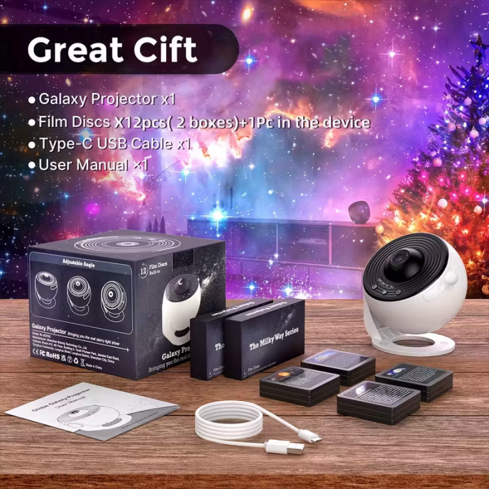 12 in 1 constellation and planetary arium projector usb power supply, modern space themed night light with aurora effect, suitable for bedrooms, suitable for teenagers and adults, adjustable display settings 12 in 1 constellation and planetary arium projector usb power supply, modern space themed night light with aurora effect, suitable for bedrooms, suitable for teenagers and adults, adjustable display settings
