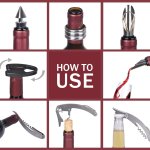 wine accessories gift set (black), 5 piece bottle corkscrew opener kit with novelty bottle shaped case, valentine's day gift for wine lovers wine accessories gift set (black), 5 piece bottle corkscrew opener kit with novelty bottle shaped case, valentine's day gift for wine lovers