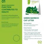 purr haven green bamboo cat litter | 1 carton | 6 packs per carton | 2.5kg per pack purr haven green bamboo cat litter | 1 carton | 6 packs per carton | 2.5kg per pack