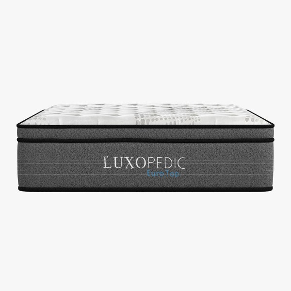 luxopedic pocket spring mattress 5 zone 32cm euro top memory foam medium firm queen white grey luxopedic pocket spring mattress 5 zone 32cm euro top memory foam medium firm queen white grey
