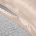 royal comfort pure silk pillow case 100% mulberry silk hypoallergenic pillowcase champagne pink