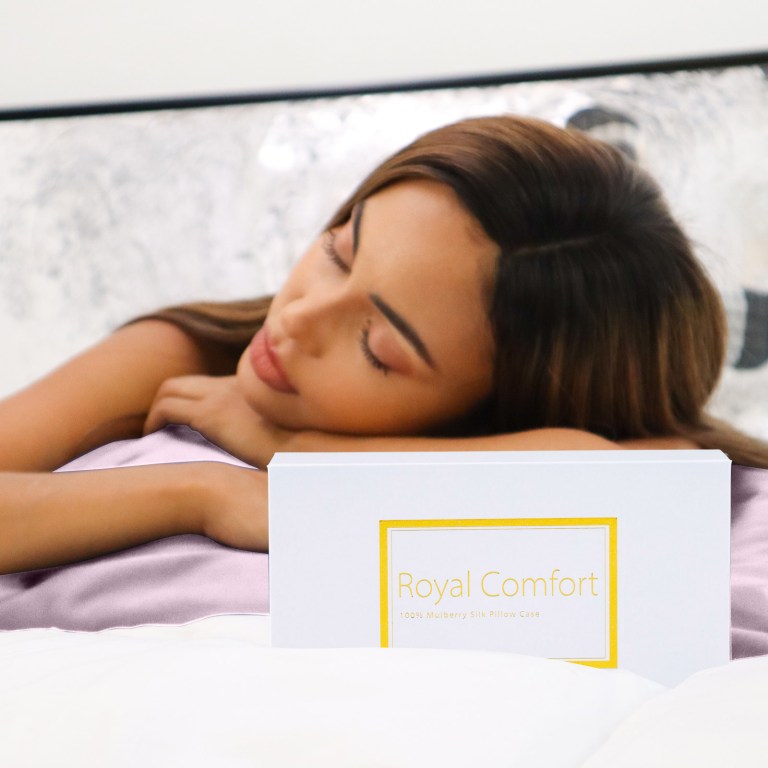 royal comfort pure silk pillow case 100% mulberry silk hypoallergenic pillowcase lilac royal comfort pure silk pillow case 100% mulberry silk hypoallergenic pillowcase lilac