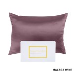 royal comfort pure silk pillow case 100% mulberry silk hypoallergenic pillowcase malaga wine royal comfort pure silk pillow case 100% mulberry silk hypoallergenic pillowcase malaga wine