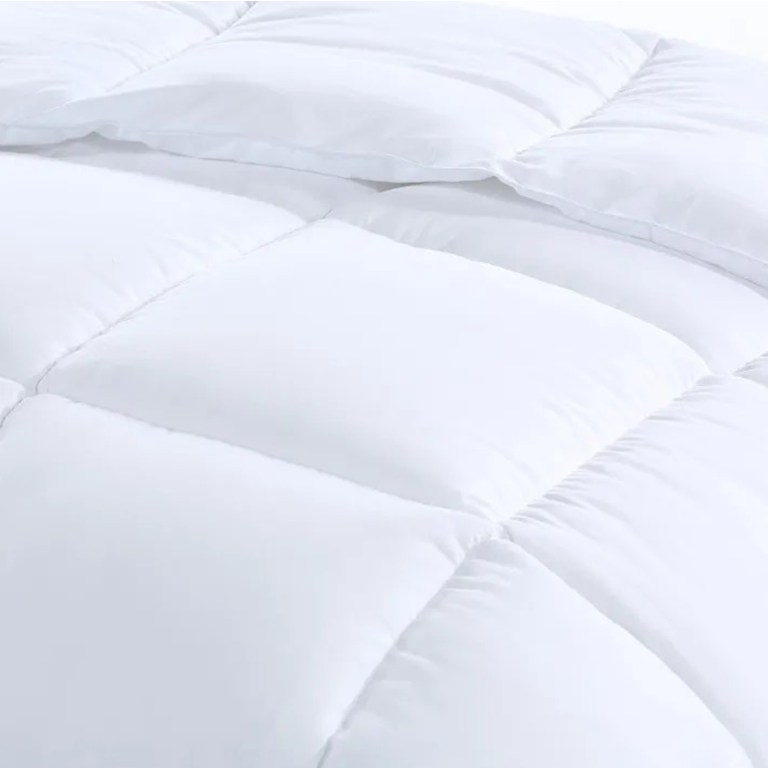 royal comfort 800gsm silk blend quilt duvet ultra warm winter weight single white