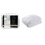 royal comfort 800gsm silk blend quilt duvet ultra warm winter weight single white