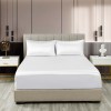 royal comfort satin sheet set 3 piece fitted sheet pillowcase soft king white royal comfort satin sheet set 3 piece fitted sheet pillowcase soft king white