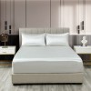 royal comfort satin sheet set 3 piece fitted sheet pillowcase soft king silver royal comfort satin sheet set 3 piece fitted sheet pillowcase soft king silver