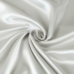 royal comfort satin sheet set 3 piece fitted sheet pillowcase soft king silver