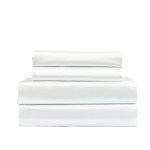 royal comfort satin sheet set 4 piece fitted flat sheet pillowcases king white royal comfort satin sheet set 4 piece fitted flat sheet pillowcases king white