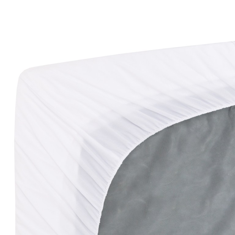 royal comfort 1000gsm luxury bamboo covered mattress topper ball fibre gusset double white