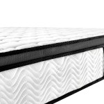 ergopedic mattress 5 zone latex pocket spring mattress in a box 30cm king single white grey black ergopedic mattress 5 zone latex pocket spring mattress in a box 30cm king single white grey black