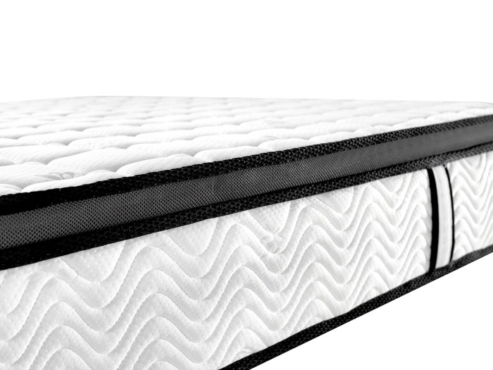 ergopedic mattress 5 zone latex pocket spring mattress in a box 30cm king single white grey black ergopedic mattress 5 zone latex pocket spring mattress in a box 30cm king single white grey black