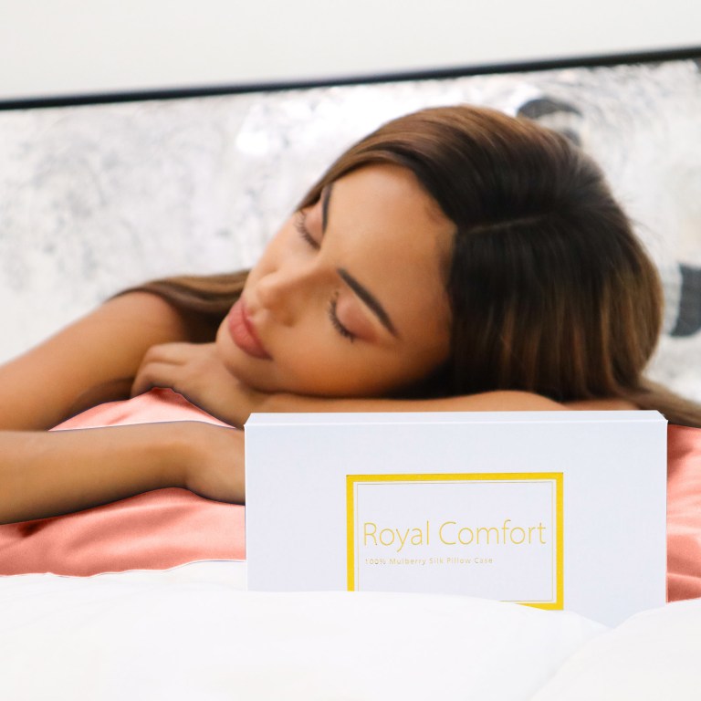royal comfort mulberry soft silk hypoallergenic pillowcase twin pack 51 x 76cm blush royal comfort mulberry soft silk hypoallergenic pillowcase twin pack 51 x 76cm blush