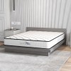 comforpedic mattress 5 zone medium support foam bonnell spring 21cm king white black