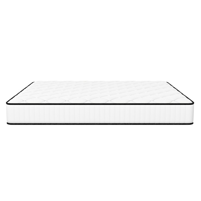 comforpedic mattress 5 zone medium support foam bonnell spring 21cm king white black