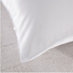 royal comfort pure silk pillow case 100% mulberry silk hypoallergenic pillowcase white