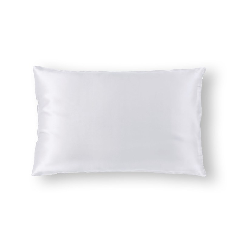 royal comfort pure silk pillow case 100% mulberry silk hypoallergenic pillowcase white
