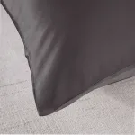 royal comfort pure silk pillow case 100% mulberry silk hypoallergenic pillowcase charcoal