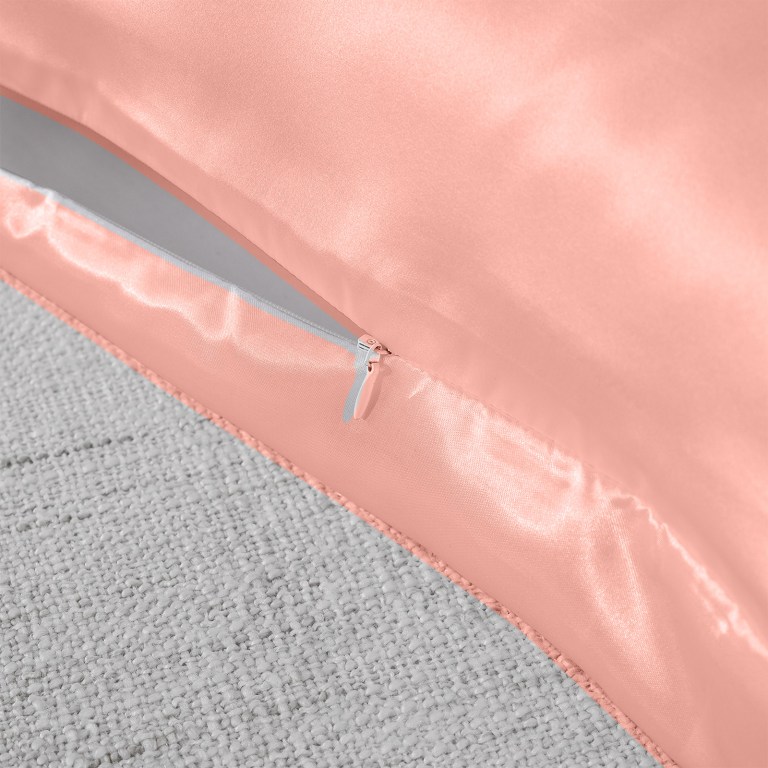 royal comfort pure silk pillow case 100% mulberry silk hypoallergenic pillowcase blush