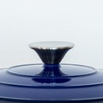 26cm enamelled cast iron french oven casserole (4.7l) blue 26cm enamelled cast iron french oven casserole (4.7l) blue
