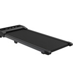 1.5 hp 52cm electric walking pad treadmill with remote control and display screen