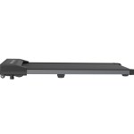 1.5 hp 52cm electric walking pad treadmill with remote control and display screen