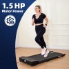 1.5 hp 52cm electric walking pad treadmill with remote control and display screen 1.5 hp 52cm electric walking pad treadmill with remote control and display screen