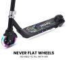 rovo kids whizkid electric scooter, ages 5 11, adjustable height, au compliant, lithium battery, brushless motor, black rovo kids whizkid electric scooter, ages 5 11, adjustable height, au compliant, lithium battery, brushless motor, black