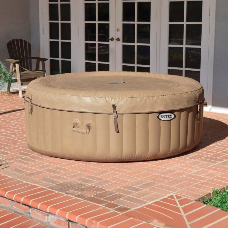 intex purespa bubble massage inflatable hot tub 6 person intex purespa bubble massage inflatable hot tub 6 person