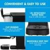pronti cm 850d coffee machine 20 bar espresso maker with milk frother and 1.25l tank
