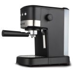 pronti cm 850d coffee machine 20 bar espresso maker with milk frother and 1.25l tank