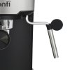 pronti cm 850d coffee machine 20 bar espresso maker with milk frother and 1.25l tank