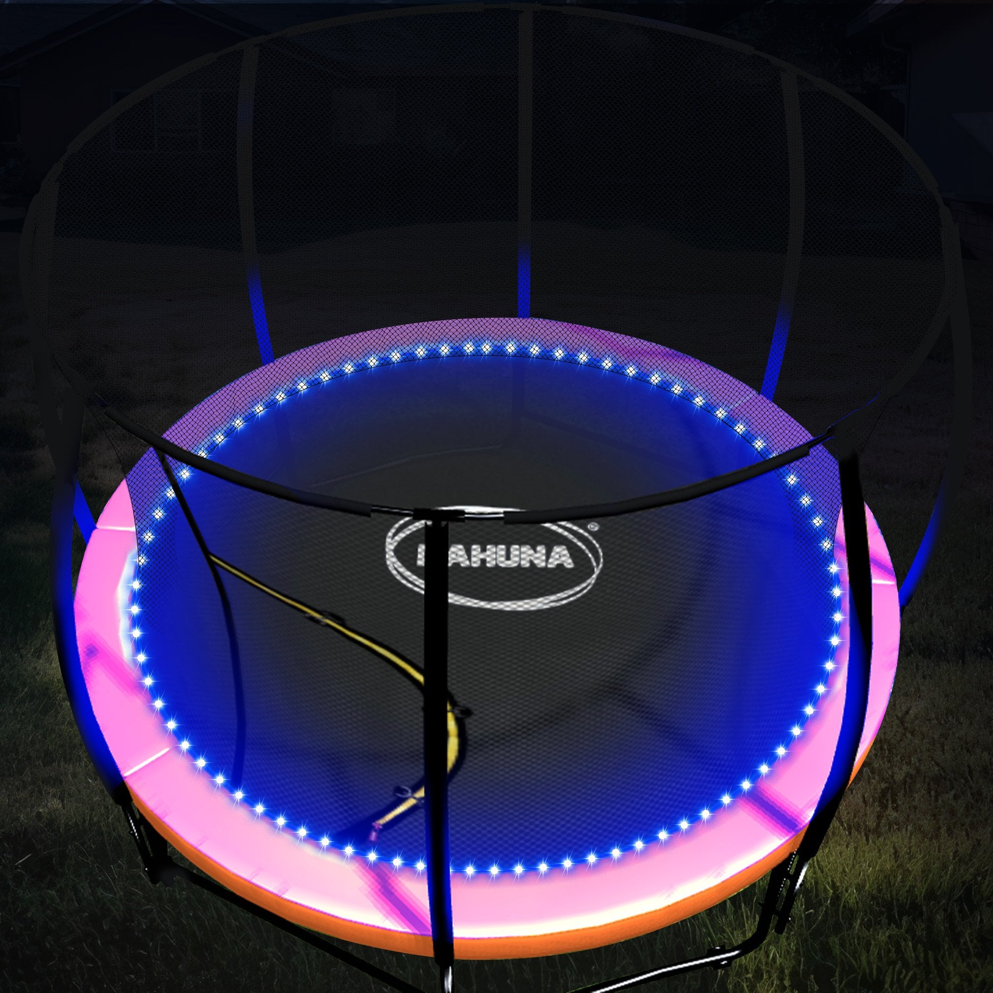 kahuna led kit suits 14ft 16ft trampolines multi colour smart motion sensor lighting with 16 colours