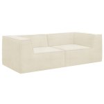 sarantino novi 3 seater modular sofa with ottoman in cream non slip bottom lounge sarantino novi 3 seater modular sofa with ottoman in cream non slip bottom lounge