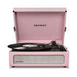 crosley voyager bluetooth portable turntable amethyst + gadhouse vinyl rack bundle black crosley voyager bluetooth portable turntable amethyst + gadhouse vinyl rack bundle black