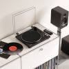 kanto obi3 turntable with bluetooth 5.3, preamp, and pitch control matte black kanto obi3 turntable with bluetooth 5.3, preamp, and pitch control matte black