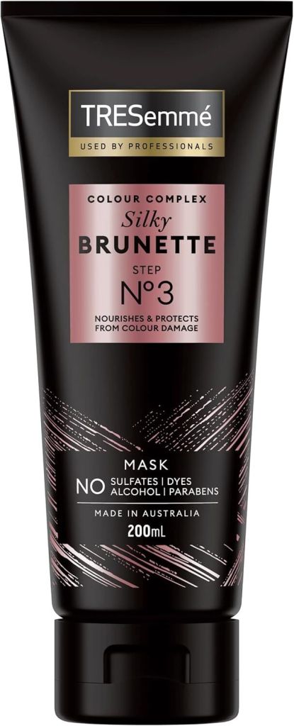 tresemme silky brunette with colour complex hair mask 200ml step 3 tresemme silky brunette with colour complex hair mask 200ml step 3