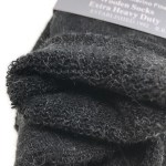 1 pair merino wool blend woolen work socks hiking heavy duty warm winter thermal black 11 14 1 pair merino wool blend woolen work socks hiking heavy duty warm winter thermal black 11 14