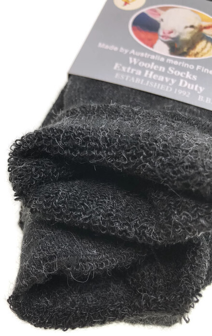 1 pair merino wool blend woolen work socks hiking heavy duty warm winter thermal black 11 14 1 pair merino wool blend woolen work socks hiking heavy duty warm winter thermal black 11 14
