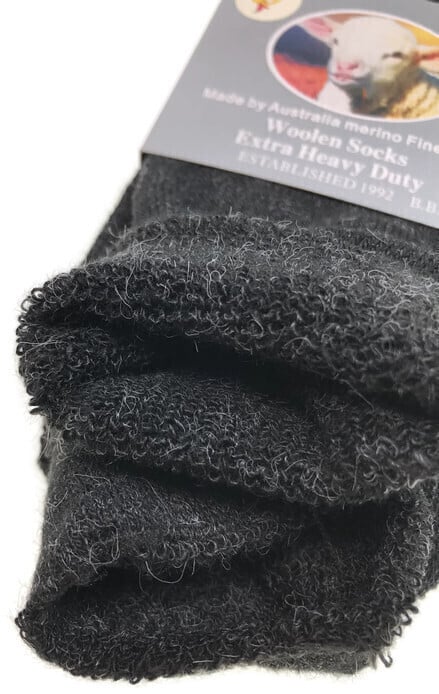 6 pairs merino wool blend woolen work socks hiking heavy duty warm thermal bulk black 11 14 6 pairs merino wool blend woolen work socks hiking heavy duty warm thermal bulk black 11 14