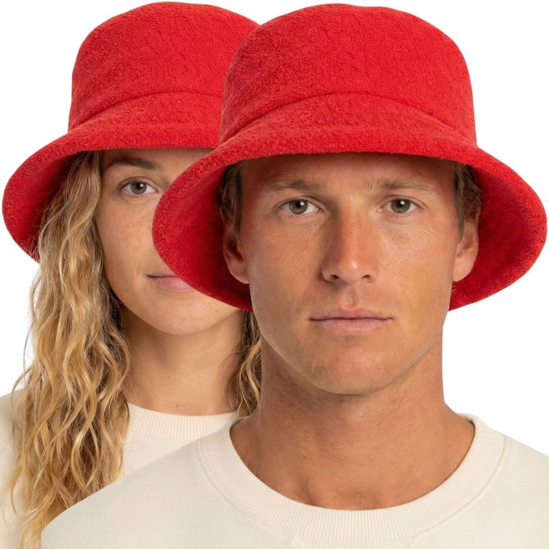 100% cotton terry towelling bucket hat daggy fishing camping lad cap in red xx large 100% cotton terry towelling bucket hat daggy fishing camping lad cap in red xx large