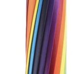 120cm diameter rainbow umbrella rain sun colourful parasol long shaft curved 120cm diameter rainbow umbrella rain sun colourful parasol long shaft curved