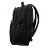 pierre cardin 30l large backpack bag w 15 laptop sleeve travel luggage rfid black"