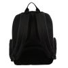 pierre cardin 30l large padded backpack bag w 13 laptop sleeve travel luggage black"