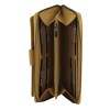 pierre cardin womens leather zip around wallet rfid blocking w/ wristlet in zinc yellow