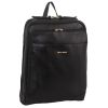 pierre cardin rustic womens leather backpack bag handbag back pack travel black pierre cardin rustic womens leather backpack bag handbag back pack travel black