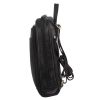 pierre cardin rustic womens leather backpack bag handbag back pack travel black pierre cardin rustic womens leather backpack bag handbag back pack travel black