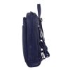 pierre cardin rustic womens leather backpack bag handbag back pack travel navy
